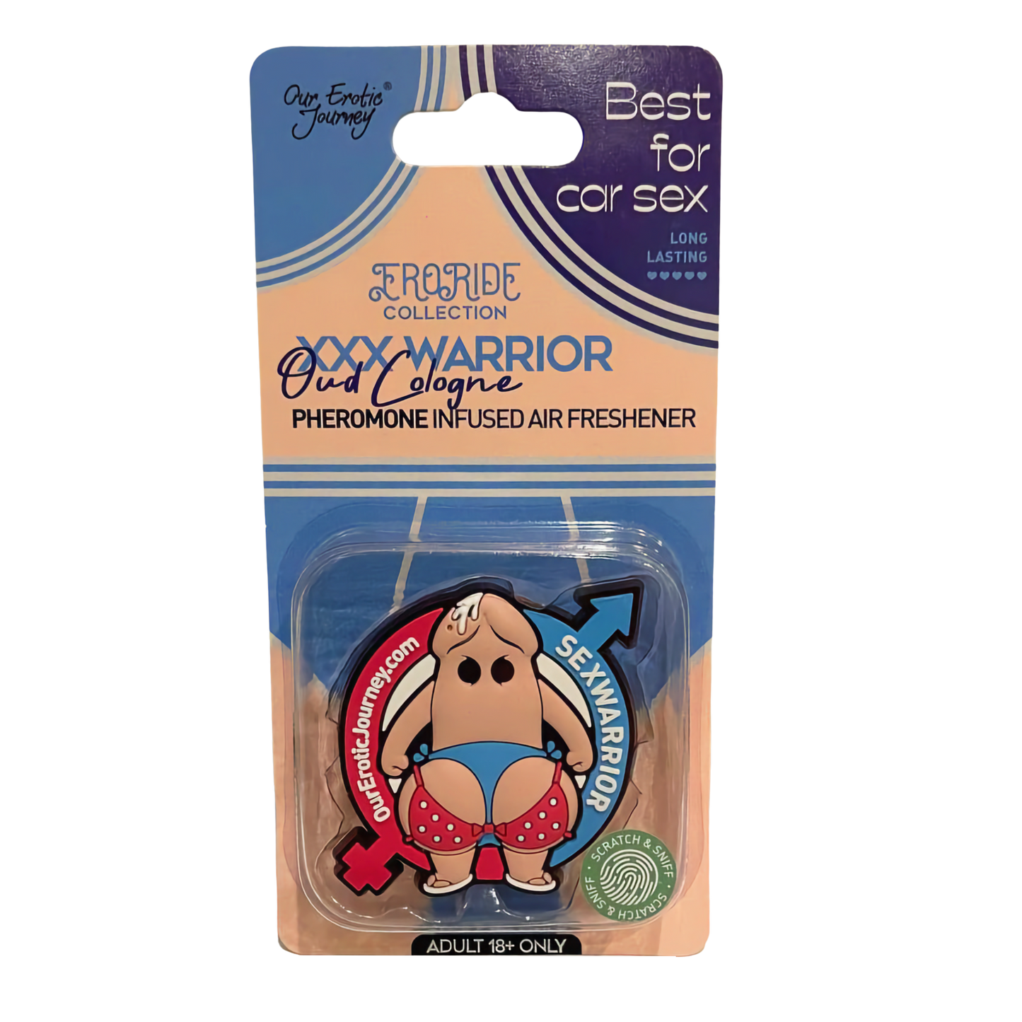 XXX Warrior-Oud Cologne Pheromone Infused Air Freshener