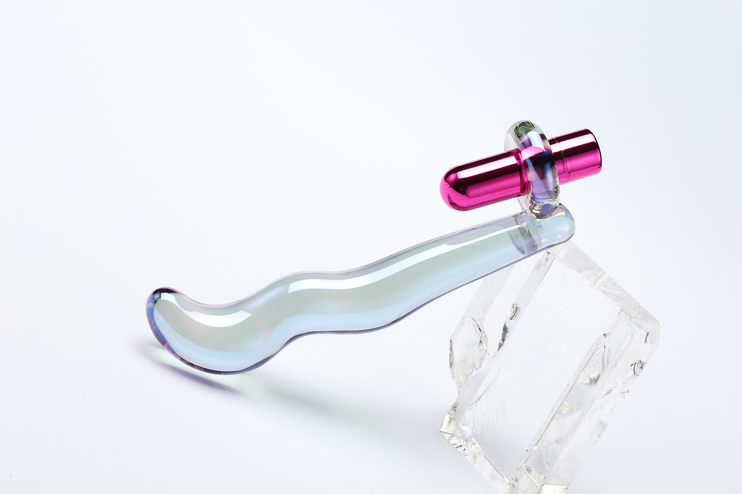 TWILIGHT GLOW POWERED Eco-friendly Glass Adult Toy