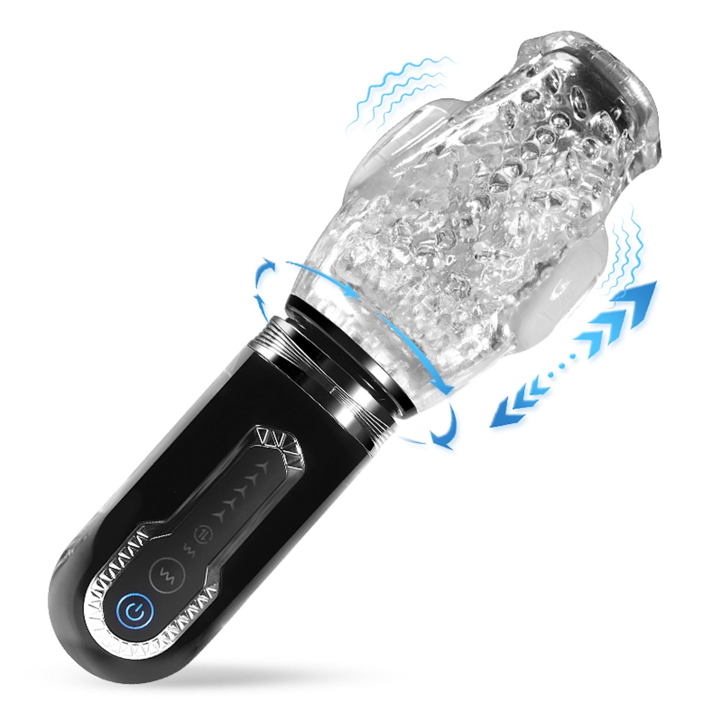 Make Me Cum Rose! Auto Thrusting, Rotating & Vibrating Masturbator
