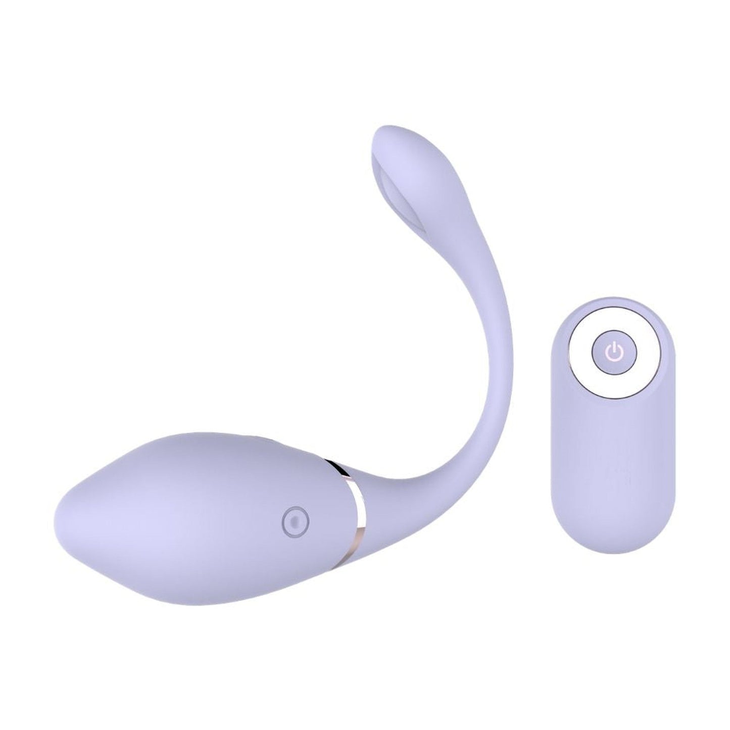 Ovum Rechargeable Lilac Purple Silicone Egg Vibe Sublime Side