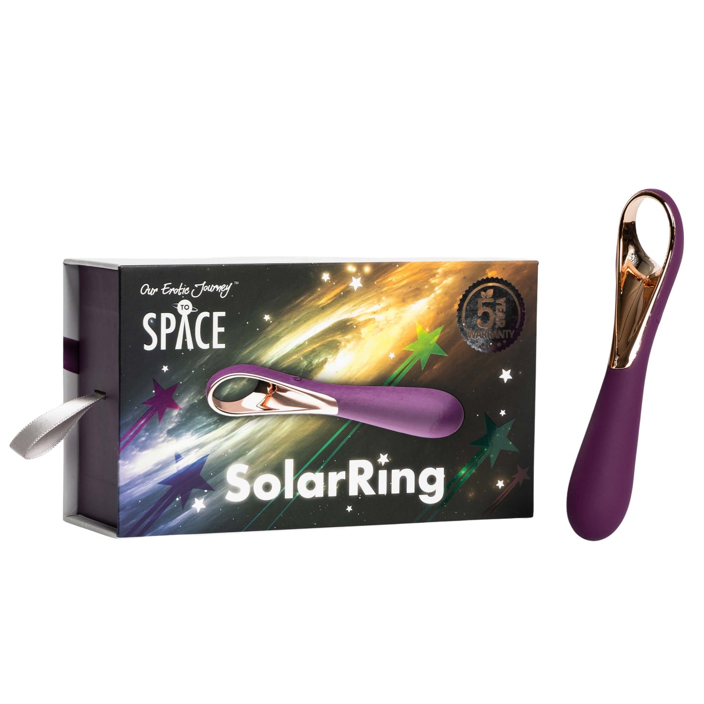 Solar Ring Finger Vibrator