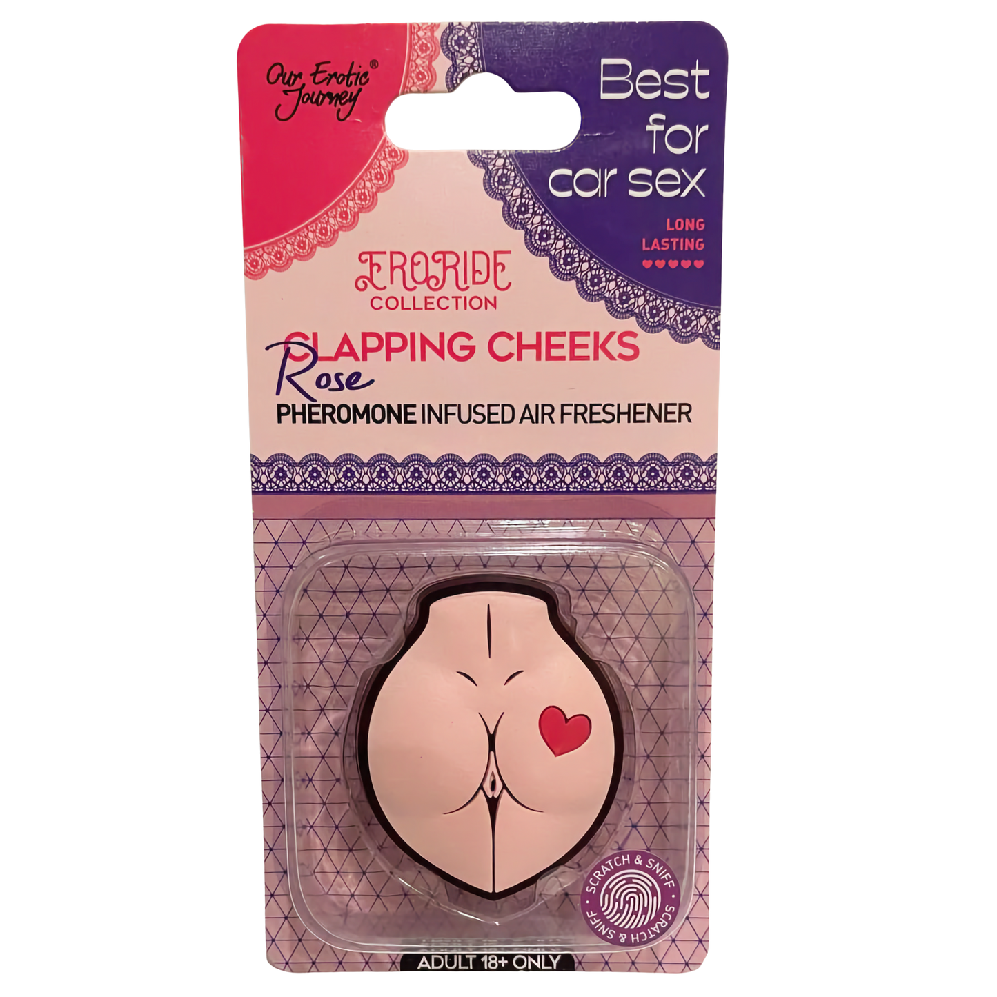 Clapping Cheeks-Rose Pheromone Infused Air Freshener