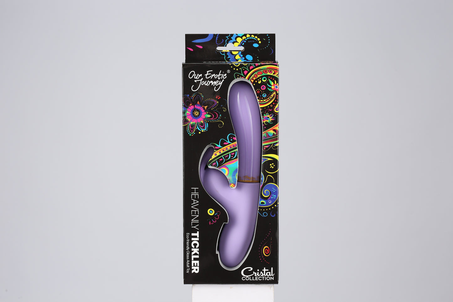 HEAVENLY TICKLER POWERED Eco-friendly Glass Adult Toy