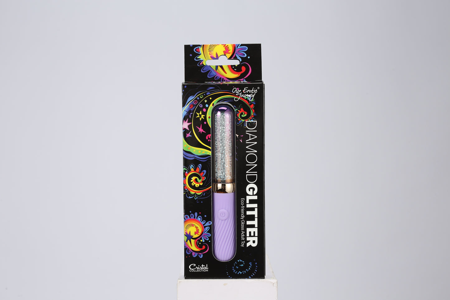 DIAMOND GLITTER  POWERED Eco-friendly Glass Adult Toy