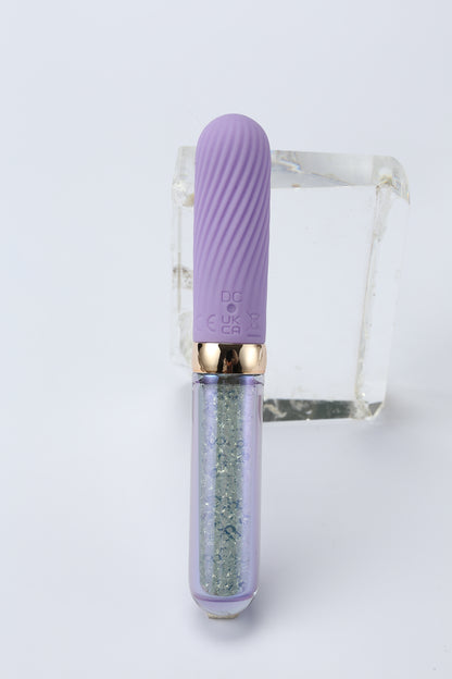 DIAMOND GLITTER  POWERED Eco-friendly Glass Adult Toy