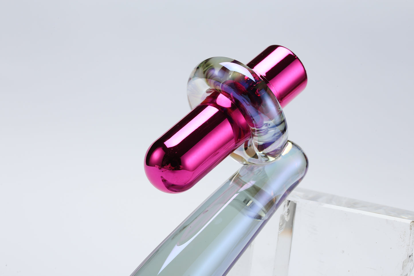 TWILIGHT GLOW POWERED Eco-friendly Glass Adult Toy