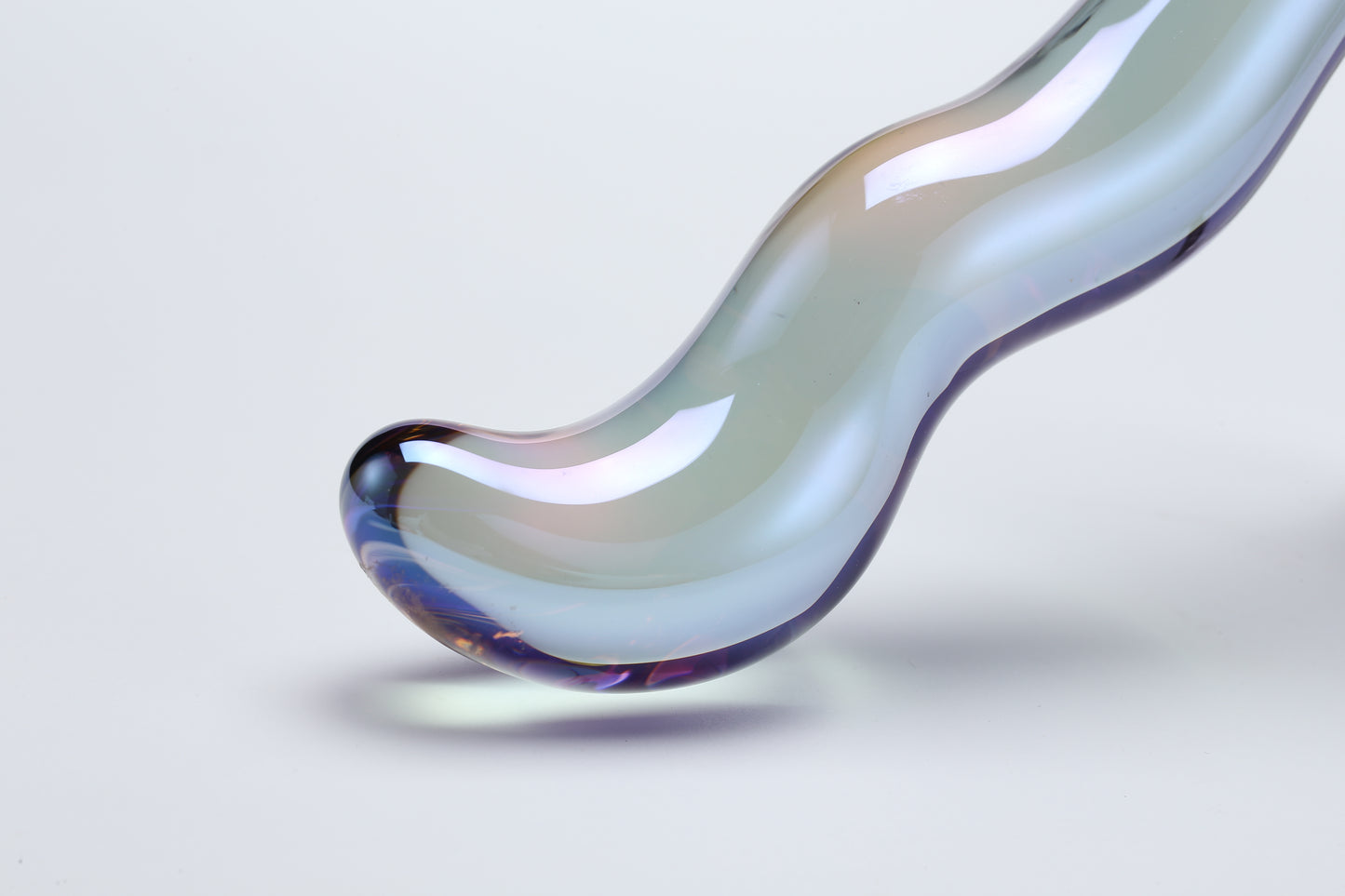 TWILIGHT GLOW POWERED Eco-friendly Glass Adult Toy