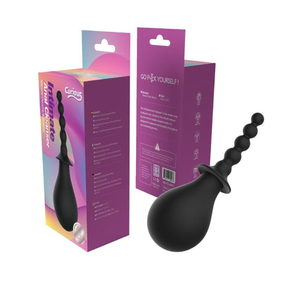 Intimate Anal Cleanser Silicone Douche & Enema Curious Package