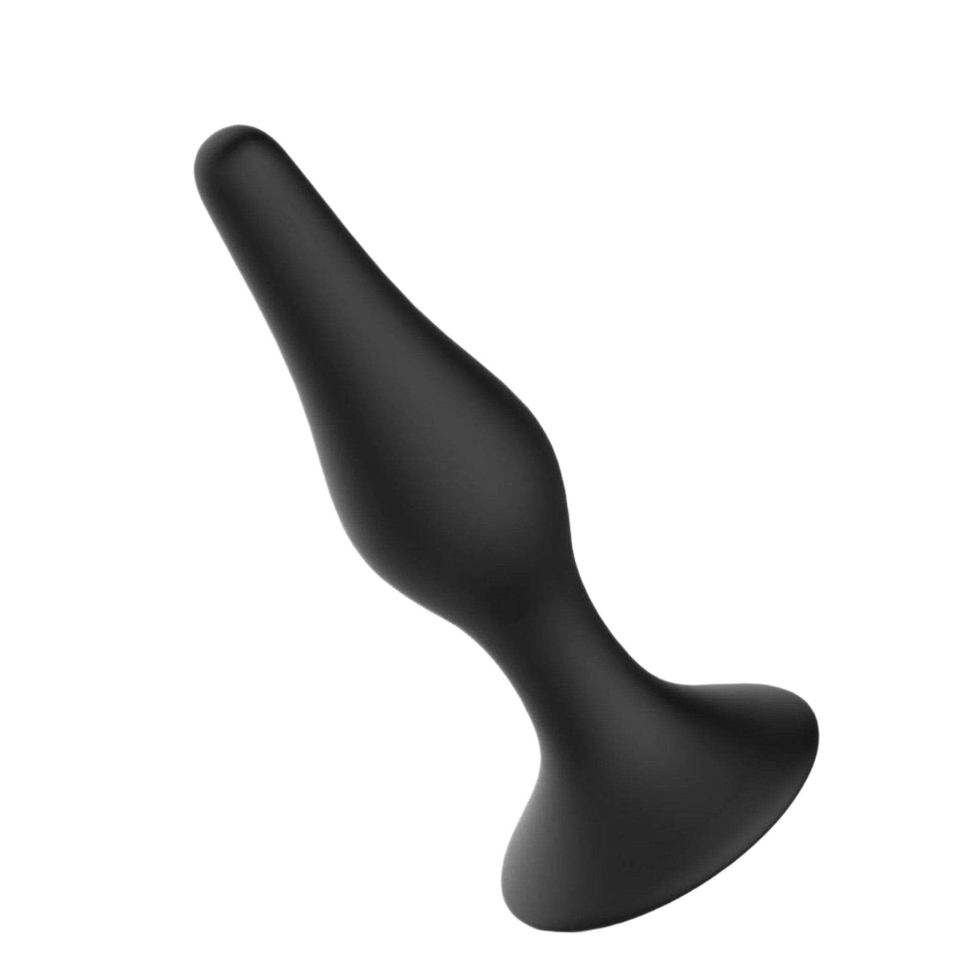 Level Up II Anal Trainers 3 Piece Silicone Suction Set Curious Diagonal Left Side View